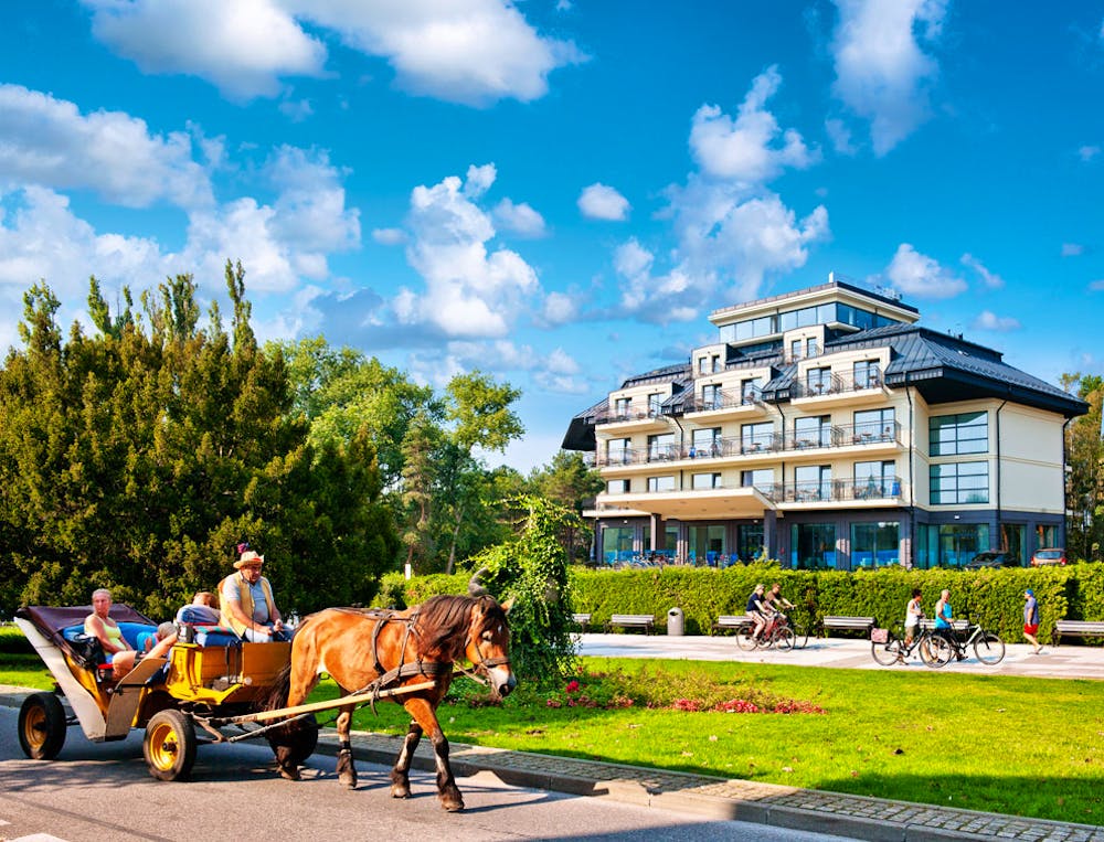 Außenansicht Hotel Ewerdin in Swinemünde &ndash; &copy; Hotel Ewerdin