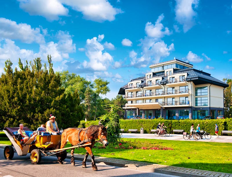 Außenansicht Hotel Ewerdin in Swinemünde – ©Hotel Ewerdin