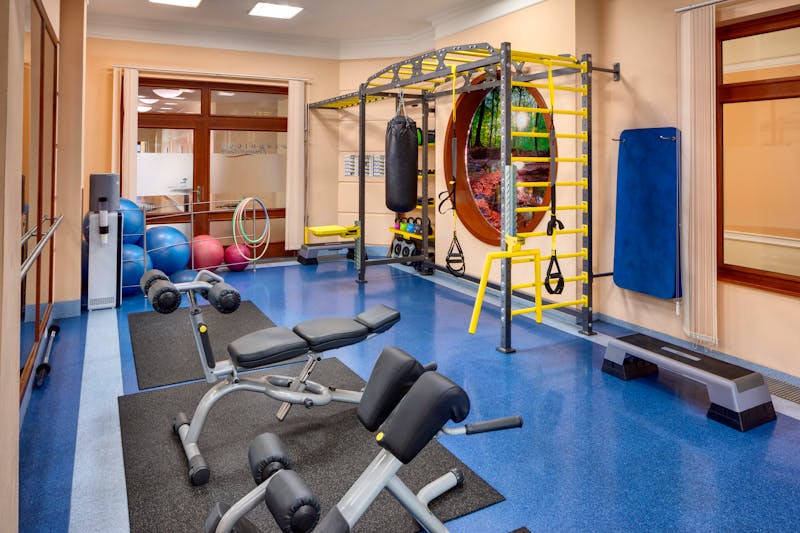 Marienbad - Ensana Health Spa Hotel Centralni Lazne - Fitnessbereich – ©Foodlydoodlydoo com