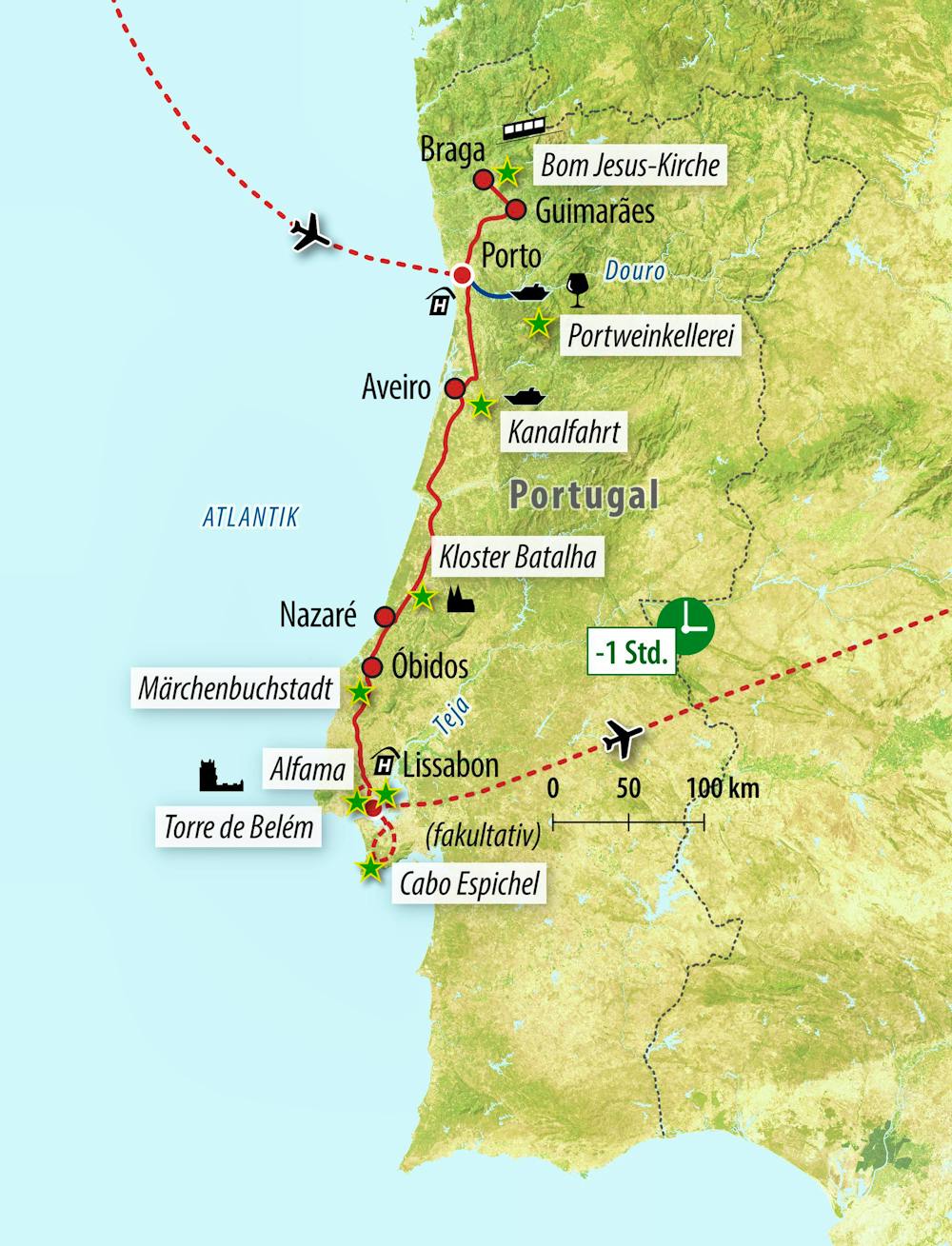 Reisekarte – © Eberhardt TRAVEL
