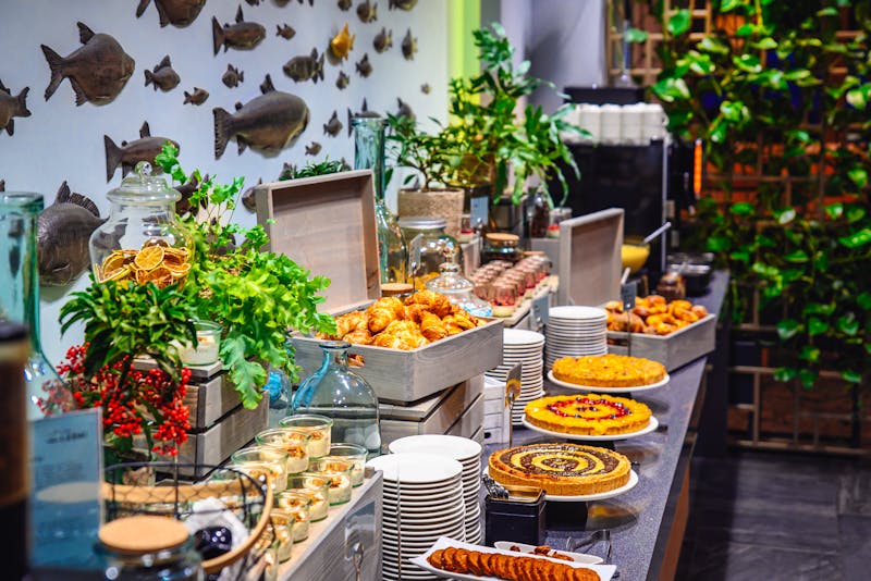 Buffet im Spa Hotel Vilnius – ©DELTA TOURS