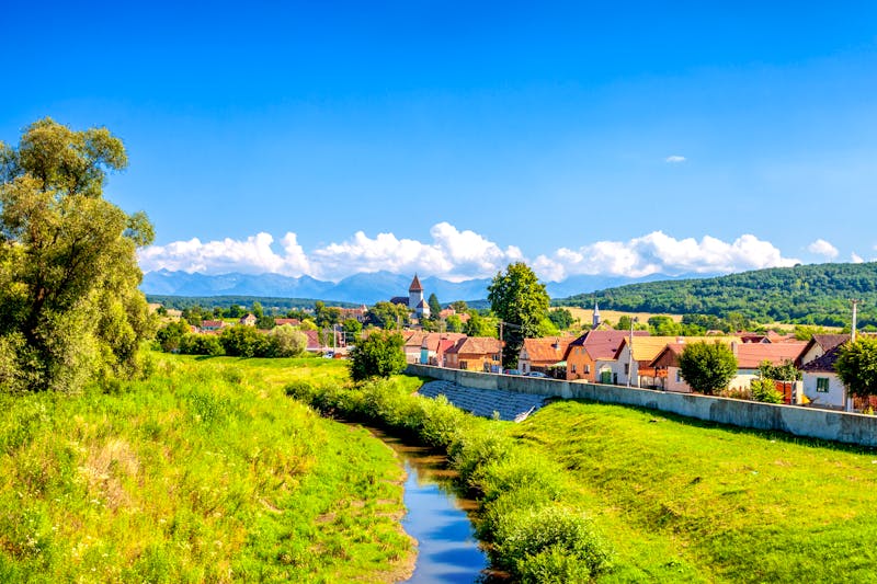 Blick über Agnetheln - Agnita in Rumänien  - ©Sina Ettmer - stock.adobe.com