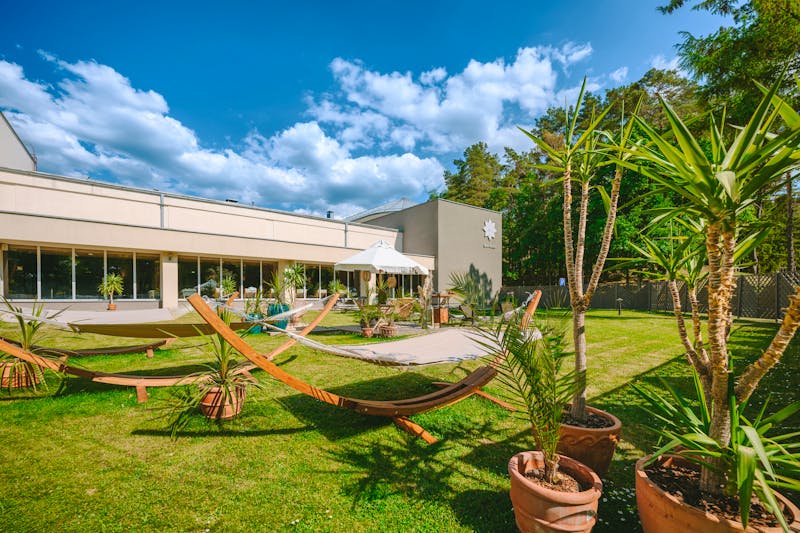 Gartenanlage Spa Hotel VILNIUS – ©Deltatours