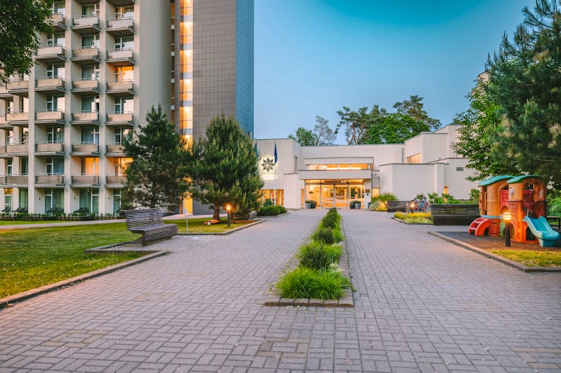 Außenbereich Spa Hotel VILNIUS – ©Deltatours