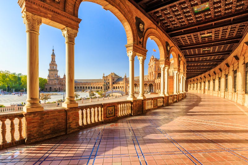 Plaza de Espana in Sevilla in Andalusien - Spanien - ©SCStock - stock.adobe.com