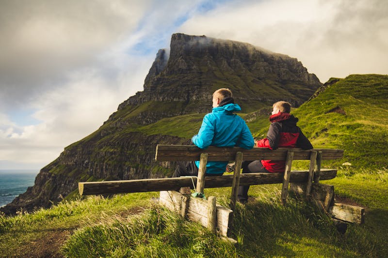 Aussichtspunkt bei Gasadalur auf der Färöer-Insel Vagar - ©Ji - stock.adobe.com