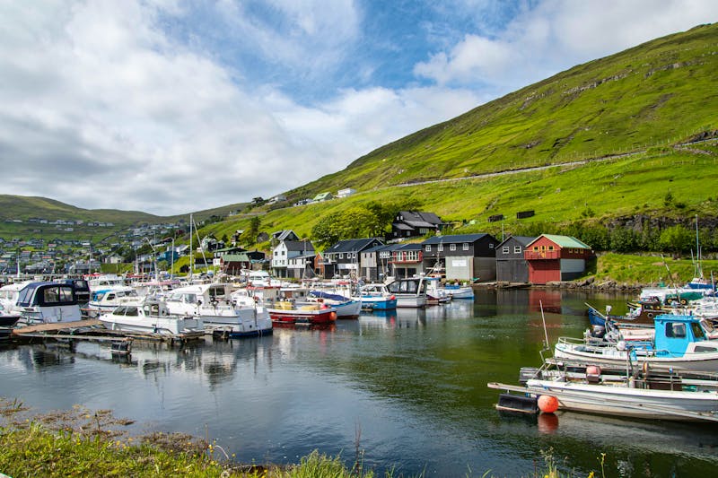 Der Hafen von Vestmanna - Färöer-Insel Streymoy - ©Dieter - stock.adobe.com