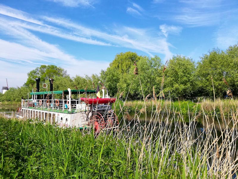Mit dem Raddampfer „Lamme Goedzak“ von Damme nach Brügge - ©Gisela Gerlach - Eberhardt TRAVEL