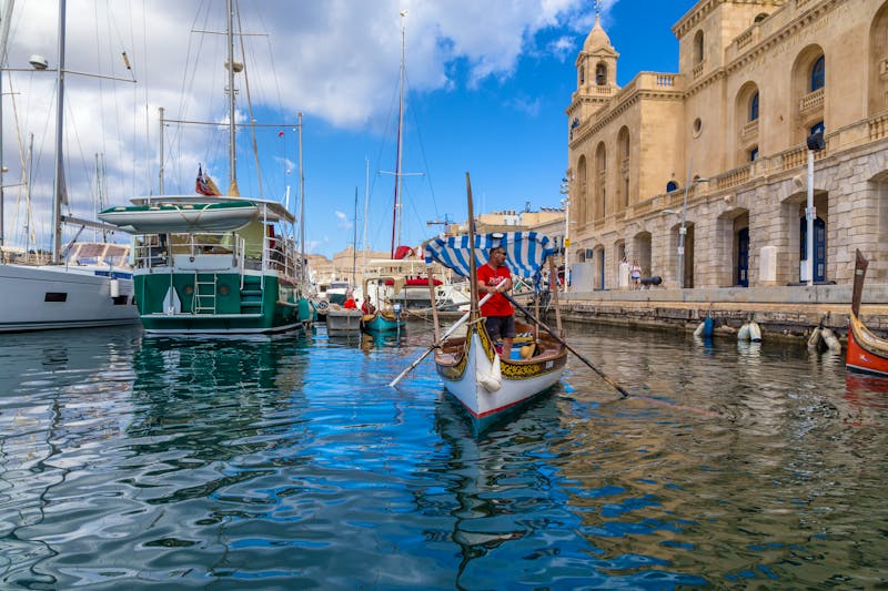 Bootsfahrt in Birgu auf Malta - ©Valery Rokhin - stock.adobe.com