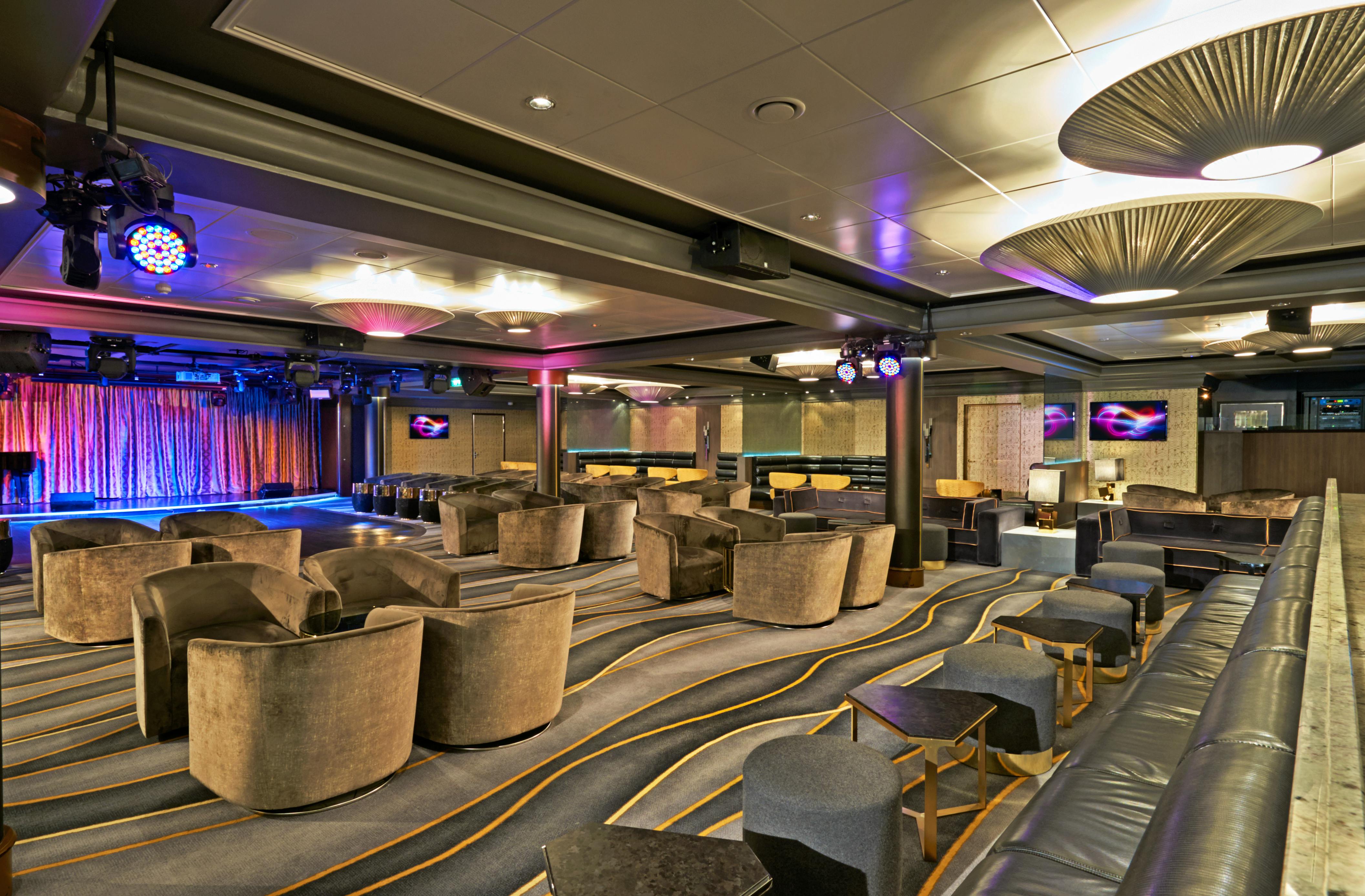 Bliss Lounge auf dem Kreuzfahrtschiff Norwegian Dawn&nbsp;&ndash;&nbsp;&copy;&nbsp;Rick Diaz Photography NCL