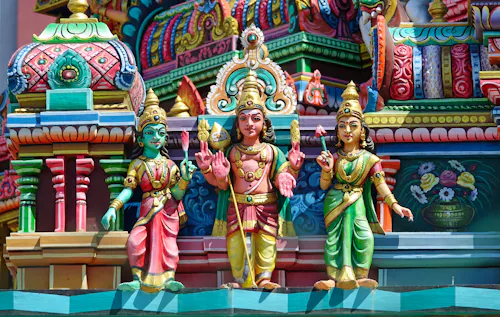 Hindutempel auf Mauritius &ndash; &copy; Cyril PAPOT - stock.adobe.com