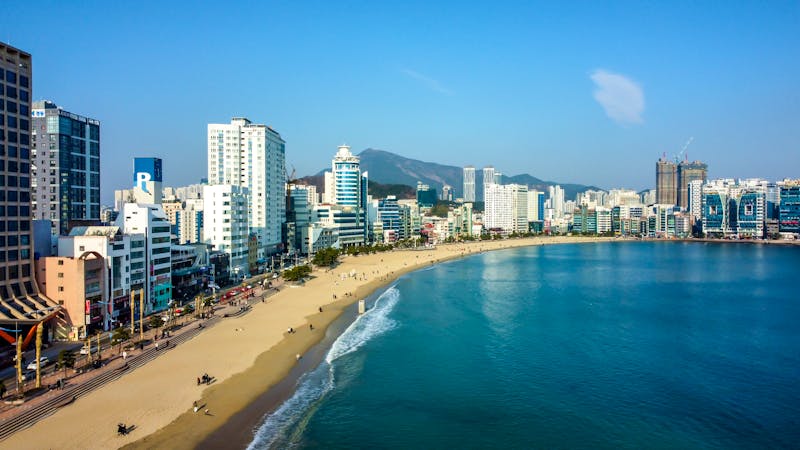 Strandpromenade der Hafenstadt Busan in Südkorea - ©byjeng - stock.adobe.com