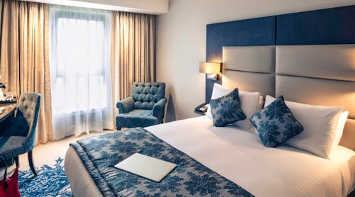 Mercure Edinburgh Haymarket Doppelbettzimmer Beispiel – © Mercure Edinburgh Haymarket