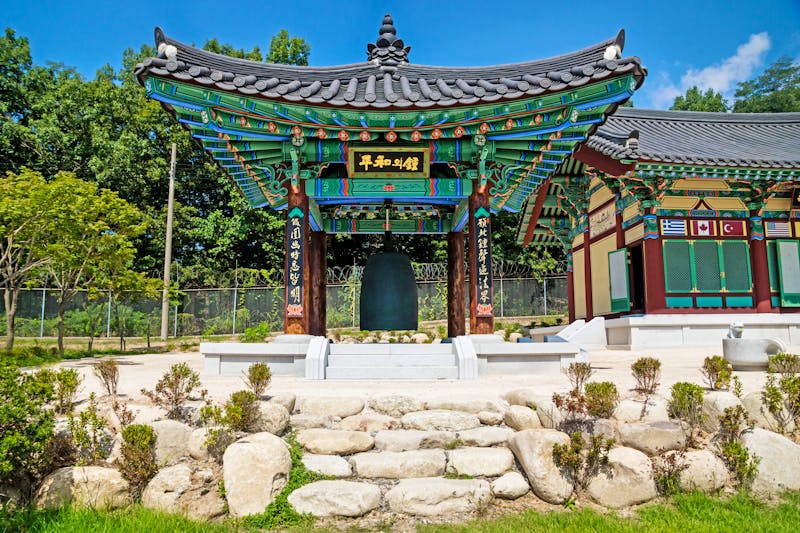 Friedensglocke an der Demilitarisierten Zone (DMZ) in Südkorea - ©Loes Kieboom - stock.adobe.com