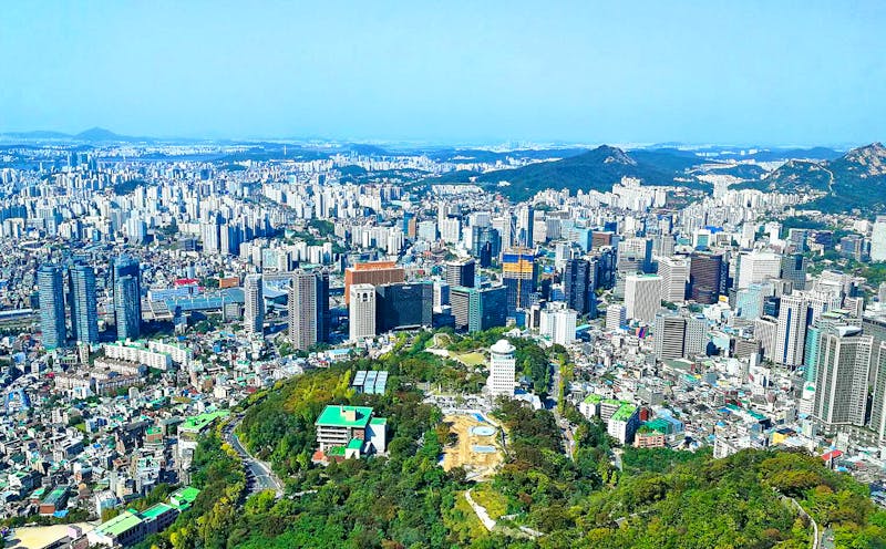 Blick auf Seoul vom N Tower  - ©Andreas Mandel - Eberhardt TRAVEL