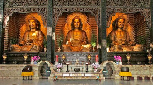 Hauptschrein - Fo Guang Shan Monastery – © Fo Guang Shan Monastery