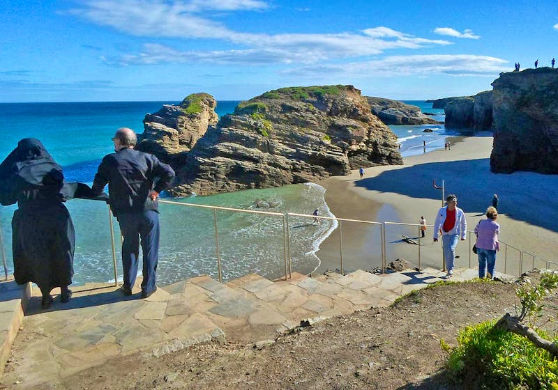 Kathedralenstrand in Nordspanien - ©Barbara Pflicke - Eberhardt TRAVEL