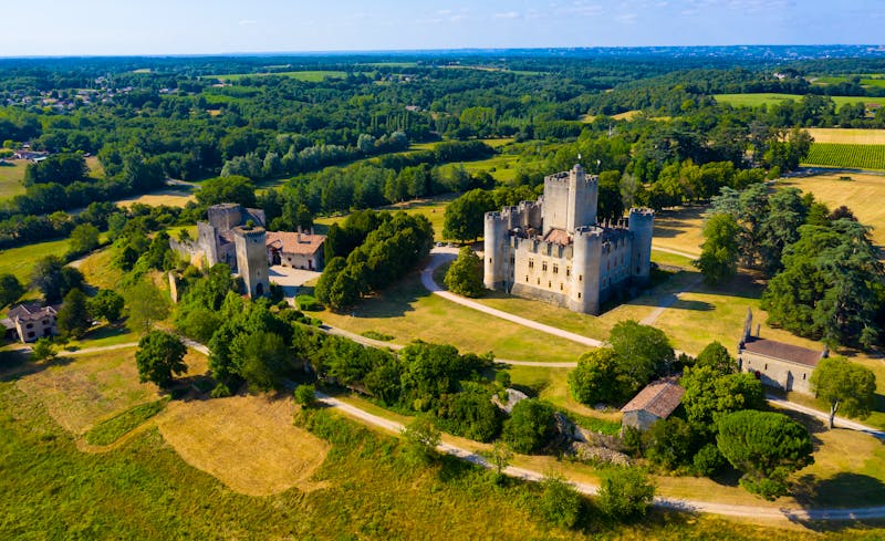 Chateau de Roquetaillade nahe Bordeaux - Frankreich - ©JackF - stock.adobe.com