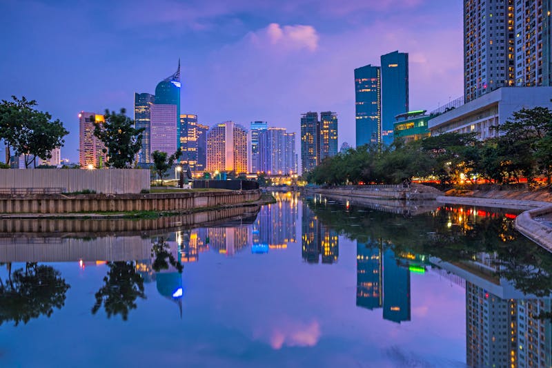 Abend in Jakarta - Insel Java - ©Mujibur Rohman - stock.adobe.com