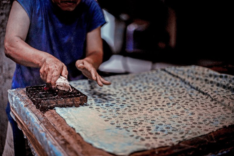 Batik-Kunst in Indonesien - ©Ara Creative - stock.adobe.com