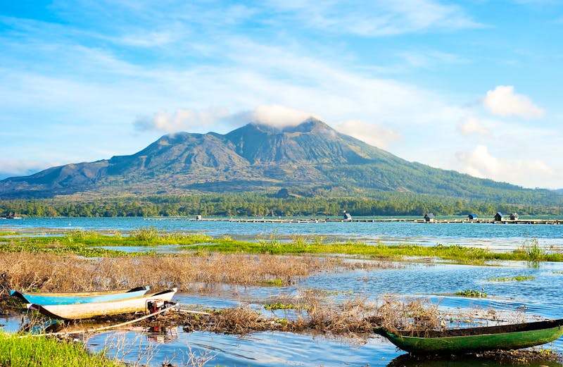 Blick zum Vulkan Batur auf Bali - ©joyt - stock.adobe.com
