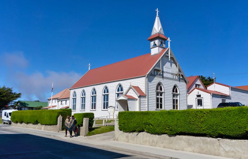 Kirche in Stanley auf den Falkland Inseln - ©Carina Henn - Eberhardt TRAVEL
