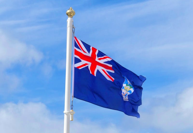 Flagge auf den Falkland Inseln - ©Frank Nimschowski - Eberhardt TRAVEL
