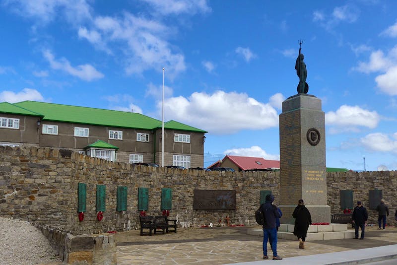 Kriegsdenkmal in Stanley auf den Falkland-Inseln - ©Frank Nimschowski - Eberhardt TRAVEL