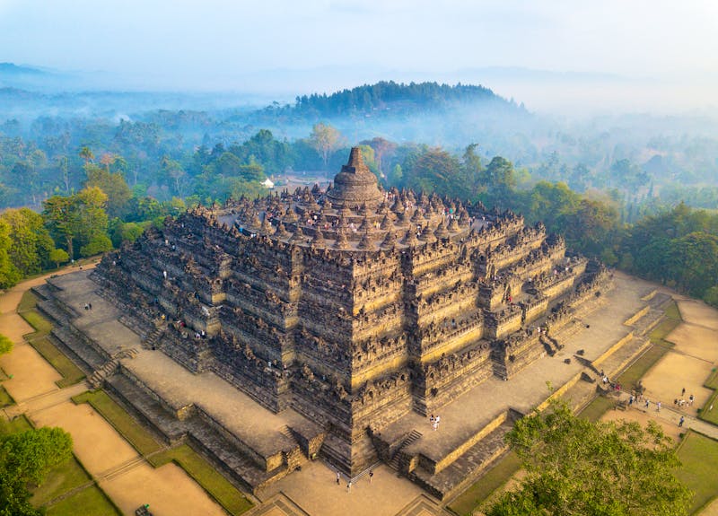 Borobodur Tempel auf der Insel Java - Indonesien - ©NEWTRAVELDREAMS - stock.adobe.com