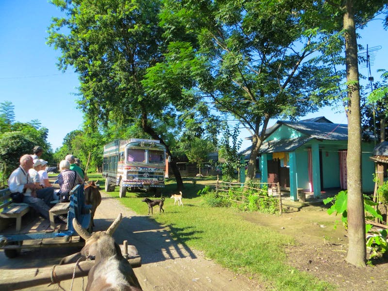 Besuch der Bauern am Chitwan-Nationalpark  - ©Annette Weise - Eberhardt TRAVEL