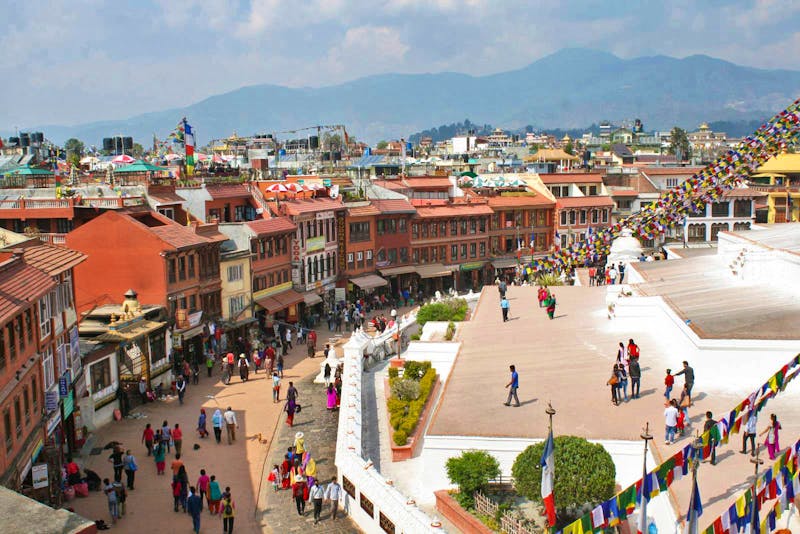 Stupa von Bodnath - Kathmandu - ©Vicky Kern - Eberhardt TRAVEL