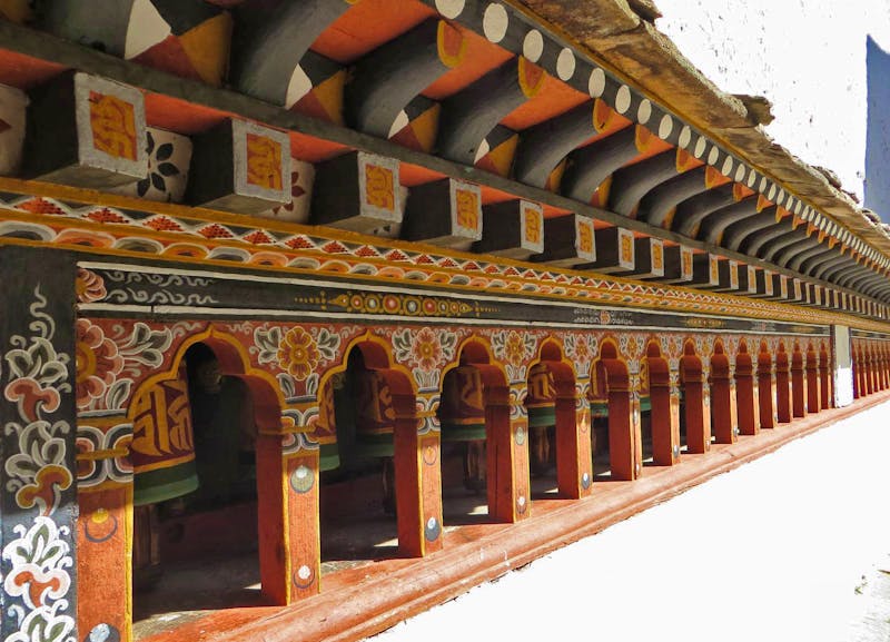 Besichtigung der Klosterfestung Paro Dzong in Bhutan - ©Jürgen Schmeißer - Eberhardt TRAVEL