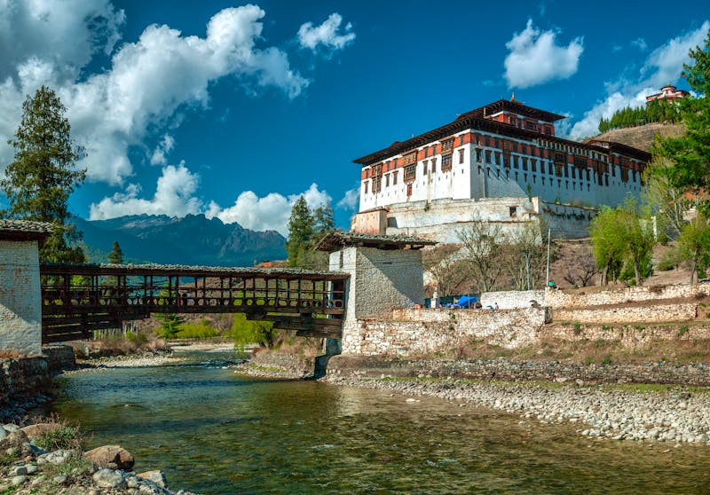 Klosterfestung Paro Dzong in Bhutan - ©Steve Allen Travel Photography - stock.adobe.com