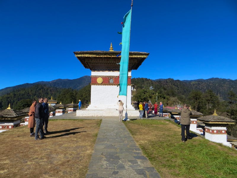 Fotostopp am Dochula Pass in Bhutan - ©Jürgen Schmeißer - Eberhardt TRAVEL