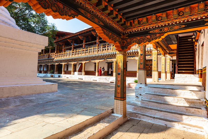 Im Punakha Dzong Kloster in Bhutan - ©Holger - stock.adobe.com