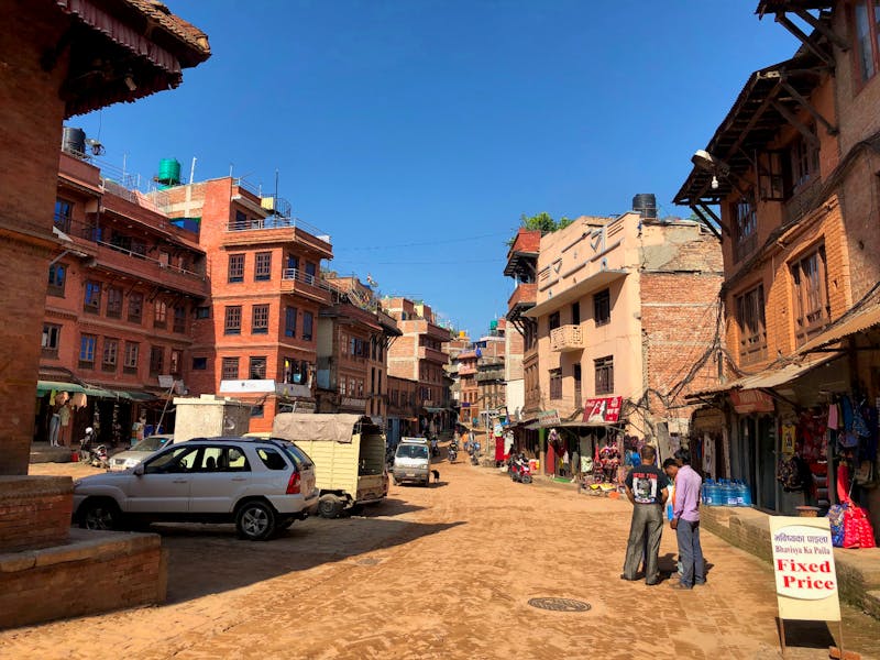 Straßenszene in Bhaktapur - Nepal - ©Ralf Mehnert - Eberhardt TRAVEL