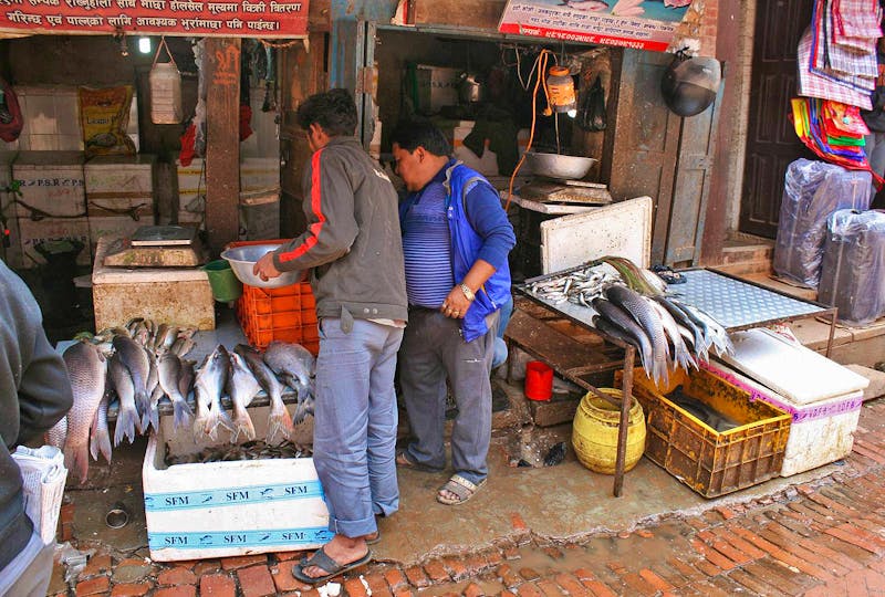 Markt in Bhaktapur - ©Vicky Kern - Eberhardt TRAVEL