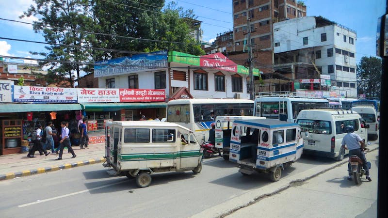 Straßen von Kathmandu in Nepal - ©Annette Weise - Eberhardt TRAVEL