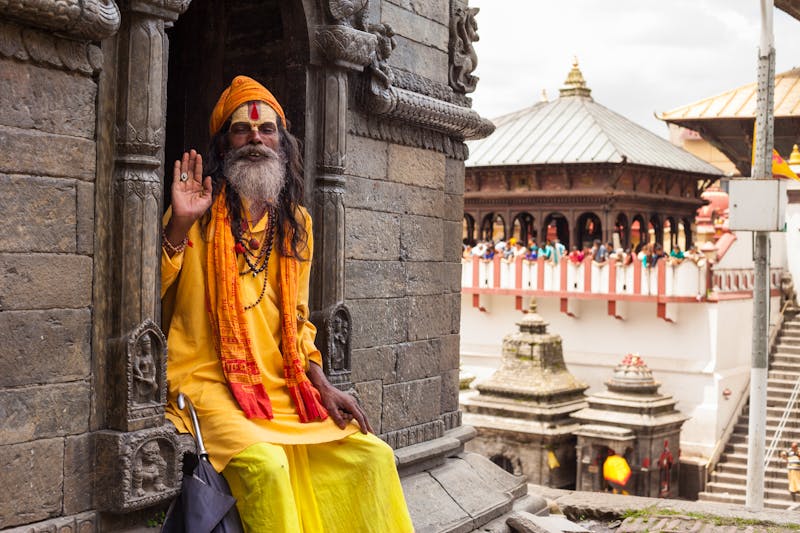 Sadhu im Pashupatinath Tempel Komplex in Kathmandu - ©edan - stock.adobe.com