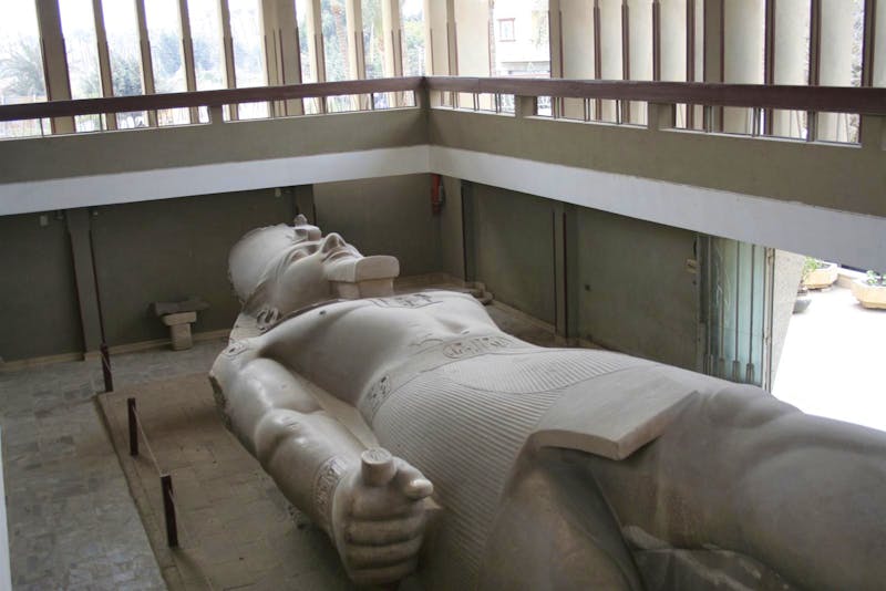 Ramses II. Statue in Memphis - Ägypten - ©Kristin Weigel - Eberhardt TRAVEL
