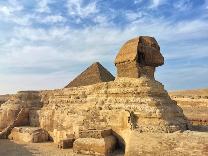 Der Sphinx - oder arabisch Abu Al Hol, der Vater des Schreckens - ©Simone Willner - Eberhardt TRAVEL