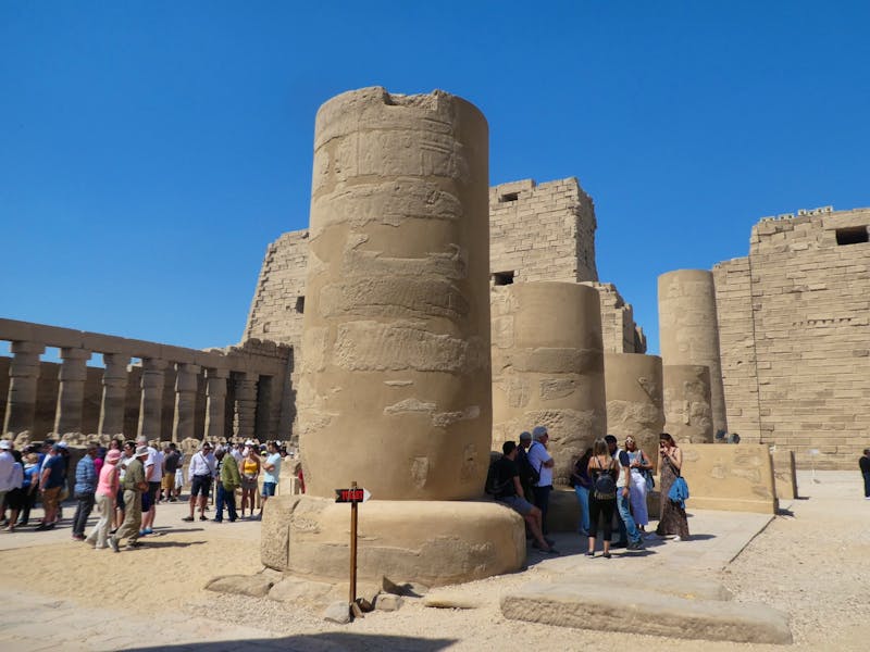 Besichtigung des Karnak Tempels in Luxor - ©Kerstin Hugel - Eberhardt TRAVEL