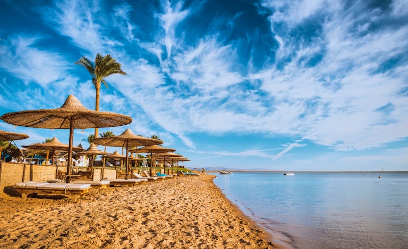 Strand von Hurghada am Roten Meer - ©Kotangens - stock.adobe.com