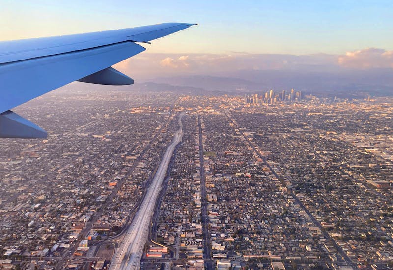 Flug über Los Angeles - ©Jacob Spangenberg - Eberhardt TRAVEL