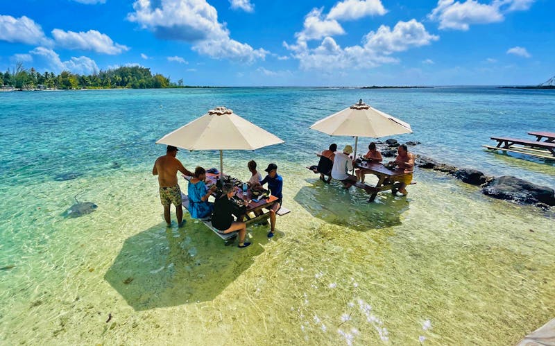 Lagunentour in Bora Bora - Mittagessen auf einem Motu - ©Jacob Spangenberg - Eberhardt TRAVEL