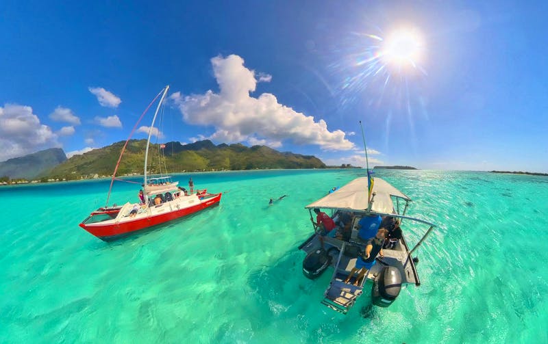 Schnorcheln in der Lagune von Moorea - ©Jacob Spangenberg - Eberhardt TRAVEL