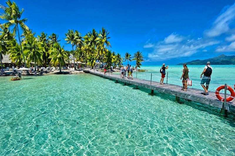 Lagune von Tahaa - Motu Mahana - ©Jacob Spangenberg - Eberhardt TRAVEL
