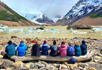 Eberhardt-Reisegruppe im Nationalpark Los Glaciares in Argentinien &copySylvia Sann - Eberhardt TRAVEL