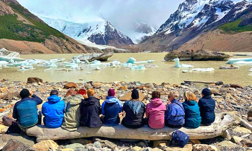 Eberhardt-Reisegruppe im Nationalpark Los Glaciares in Argentinien &copySylvia Sann - Eberhardt TRAVEL