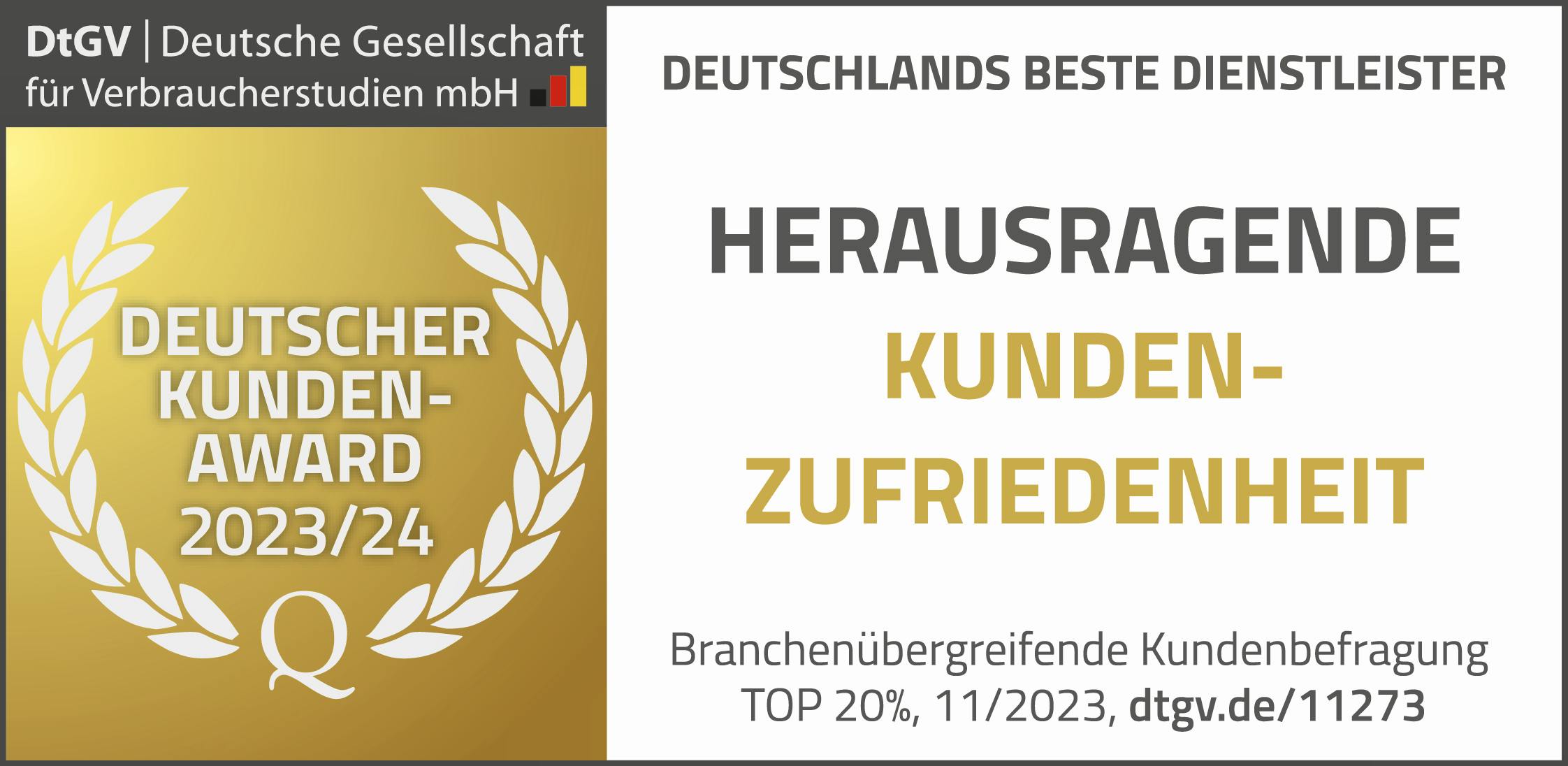 Deutscher Kunden-Awards 2023